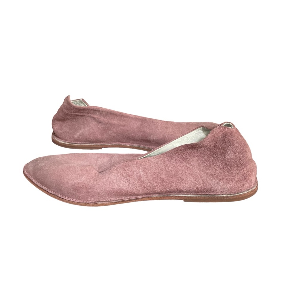 MARSELL Women's Sacchina Ballerina Pointed Toe Leather Flats Sz: 39